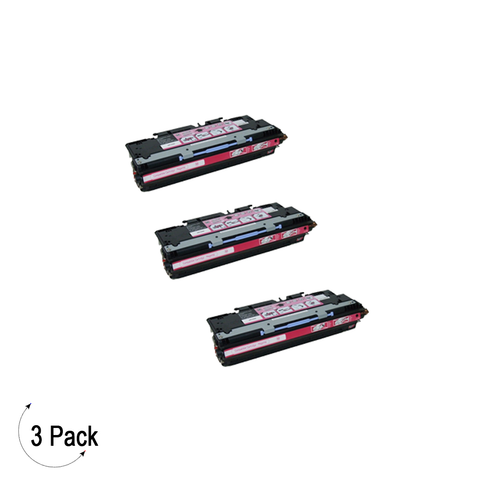 Compatible HP 502A Magenta -Toner 3 Pack (Q6473A)