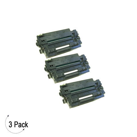 Compatible HP 11X Black -Toner 3 Pack (Q6511X)