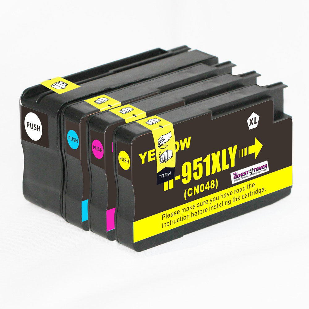 Compatible HP 950 951 XL INK INKJET Cartridge Set Black Cyan Yello