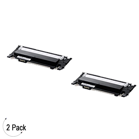 Compatible Samsung CLT K406S Black -Toner 2 Pack  (CLT-K406S)