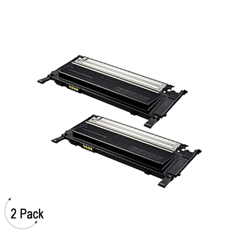 Compatible Samsung CLT K409S Black -Toner 2 Pack  (CLT-K409S)