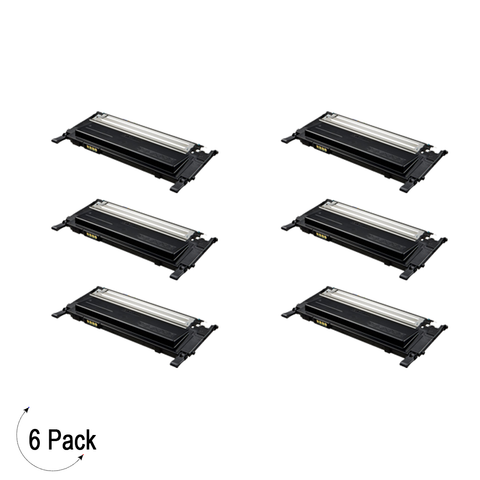 Compatible Samsung CLT K409S Black -Toner 6 Pack  (CLT-K409S)