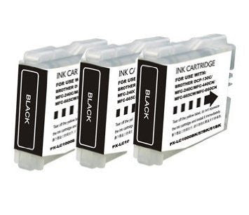 Compatible Brother LC-51 Black Ink 3 Pack