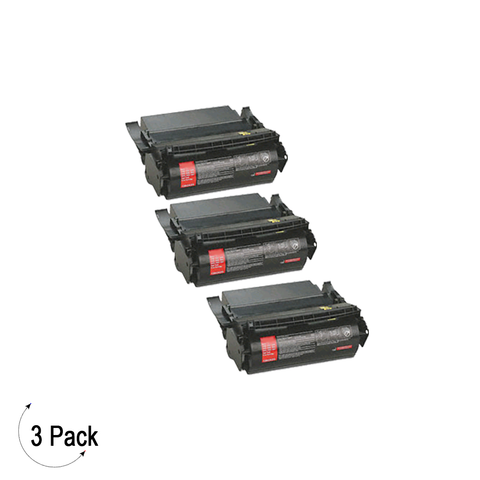 Compatible Lexmark S17 Black -Toner 3 Pack (1382925)