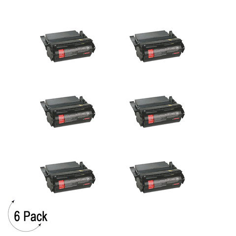 Compatible Lexmark S17 Black -Toner 6 Pack (1382925)