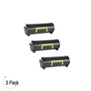 Compatible Lexmark 50F1U00 Black -Toner 3 Pack (50F1U00)