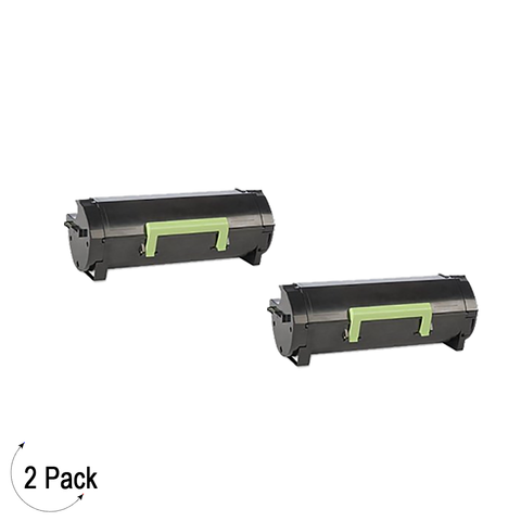 Compatible Lexmark 50F1U00 Black -Toner 2 Pack (50F1U00)