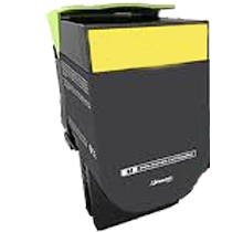 Compatible Lexmark 71B1HY0 Yellow Toner