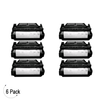 Compatible Lexmark T620 T622 Black -Toner 6 Pack (12A6765)