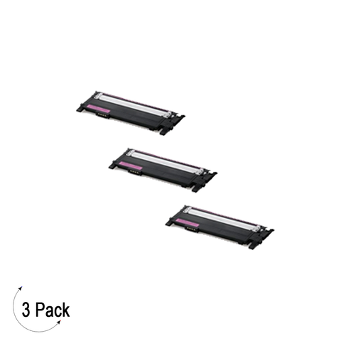 Compatible Samsung CLT M406S Magenta -Toner 3 Pack  (CLT-M406S)