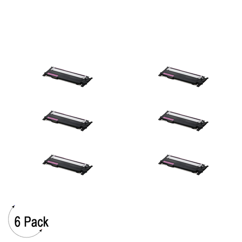 Compatible Samsung CLT M406S Magenta -Toner 6 Pack  (CLT-M406S)