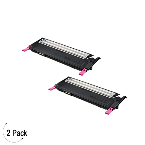 Compatible Samsung CLT M409S Magenta -Toner 2 Pack  (CLT-M409S)