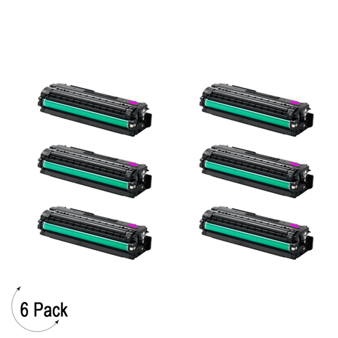 Compatible Samsung CLT M506L Magenta -Toner 6 Pack  (CLT-M506L)