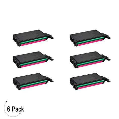 Compatible Samsung CLT M508L Magenta -Toner 6 Pack  (CLT-M508L)