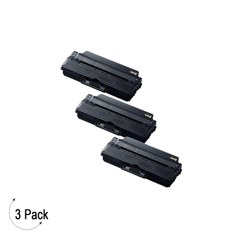 Compatible Samsung MLT D115L Black -Toner 3 Pack (MLT-D115L)