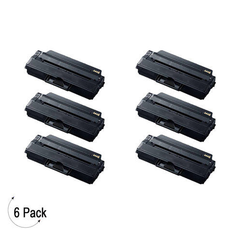 Compatible Samsung MLT D115L Black -Toner 6 Pack (MLT-D115L)