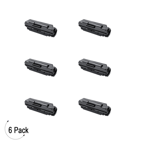 Compatible Samsung MLT D307L Black -Toner 6 Pack  (MLT-D307L)