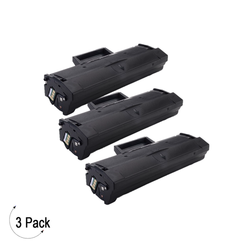 Compatible Samsung MLT D101S Black -Toner 3 Pack (MLT-D101S)