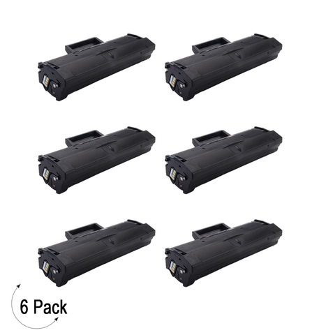 Compatible Samsung MLT D101S Black -Toner 6 Pack (MLT-D101S)