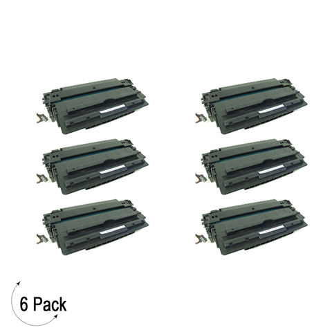 Compatible HP 16A Black -Toner 6 Pack (Q7516A)