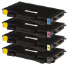Compatible Samsung CLP510 Toner Cartridge Set Black Cyan Yellow Magenta