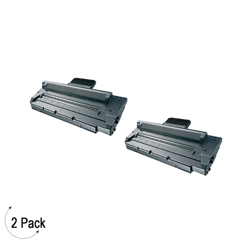 Compatible Samsung SCX 4100D3 Black -Toner 2 Pack  (SCX-4100D3)