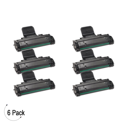 Compatible Samsung SCX 4725A Black -Toner 6 Pack  (SCX-4725A)