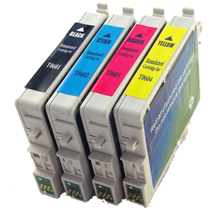Compatible Epson T060 BK/C/M/Y SET -Ink  4 Pack
