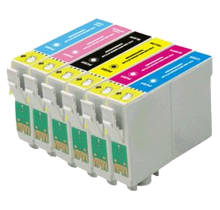 Compatible Epson T078 BK/C/M/Y -Ink  6 Pack
