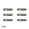 Compatible Brother TN-221 Yellow Toner 6 Pack