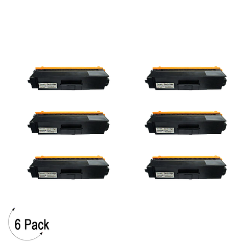 Compatible Brother TN 339 Black Toner 6 Pack