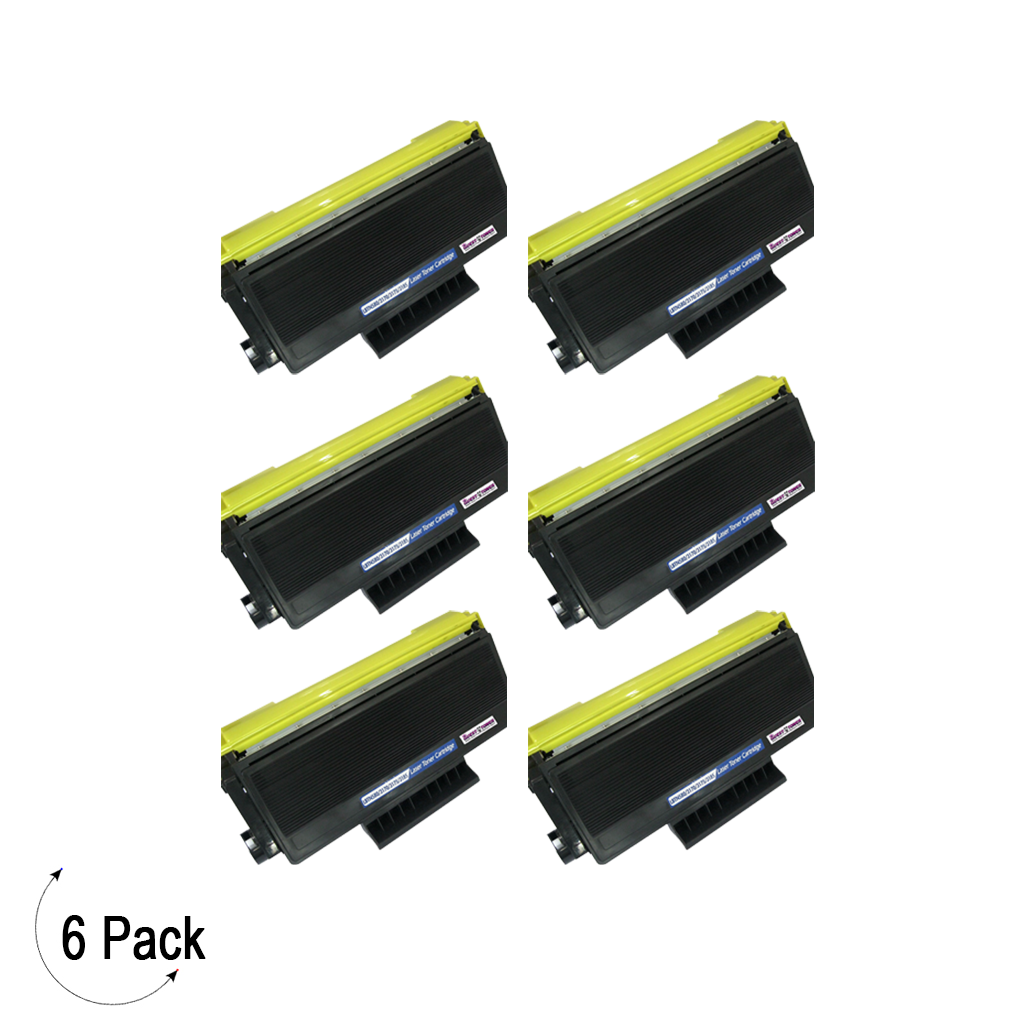 Compatible Brother TN-650 Toner 6 Pack