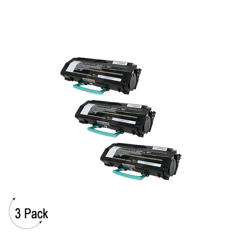 Compatible Lexmark X264 X36X Black -Toner 3 Pack (X264A11G)