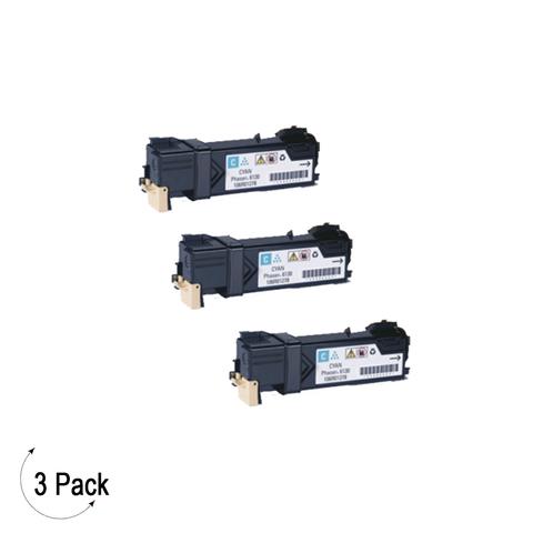 Compatible Xerox 106R01278 Cyan -Toner 3 Pack (106R01278)