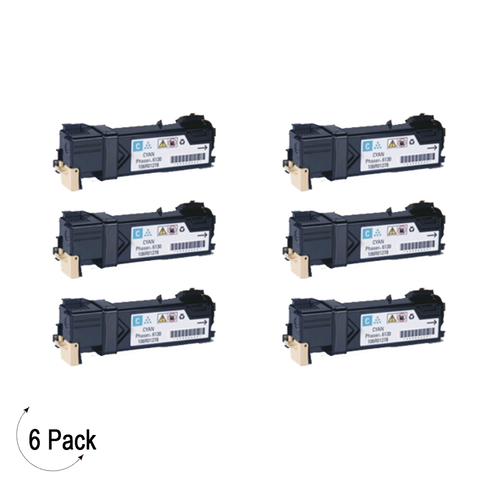 Compatible Xerox 106R01278 Cyan -Toner 6 Pack (106R01278)