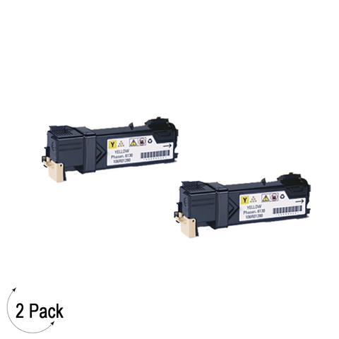Compatible Xerox 106R01280 Yellow -Toner 2 Pack (106R01280)