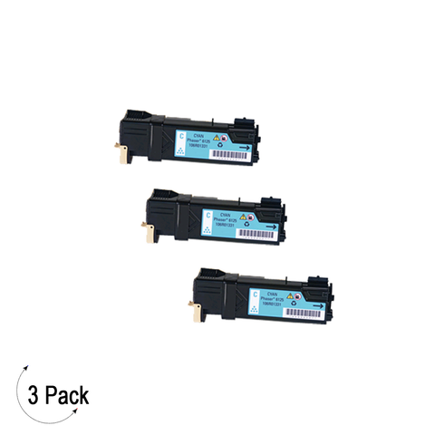 Compatible Xerox 106R01331 Cyan -Toner 3 Pack (106R01331)