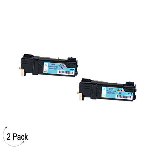 Compatible Xerox 106R01331 Cyan -Toner 2 Pack (106R01331)