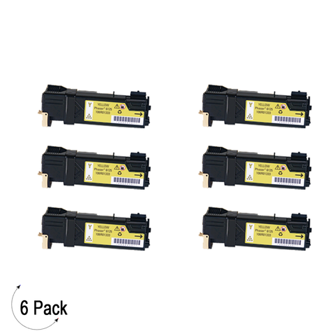 Compatible Xerox 106R01333 Yellow -Toner 6 Pack (106R01333)