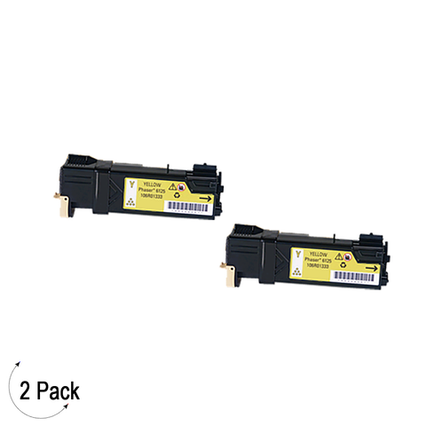 Compatible Xerox 106R01333 Yellow -Toner 2 Pack (106R01333)