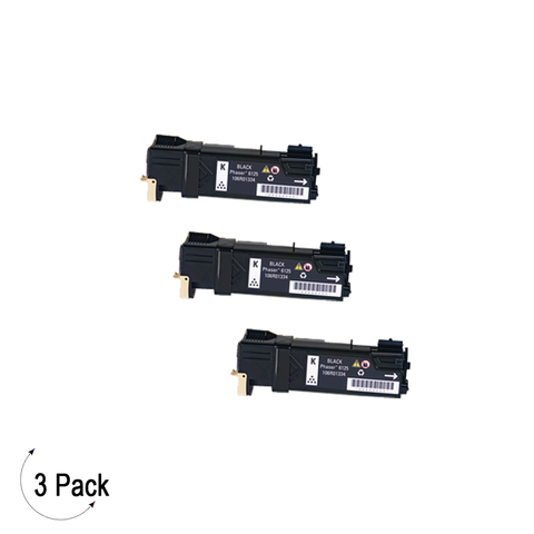 Compatible Xerox 106R01334 Black -Toner 3 Pack (106R01334)