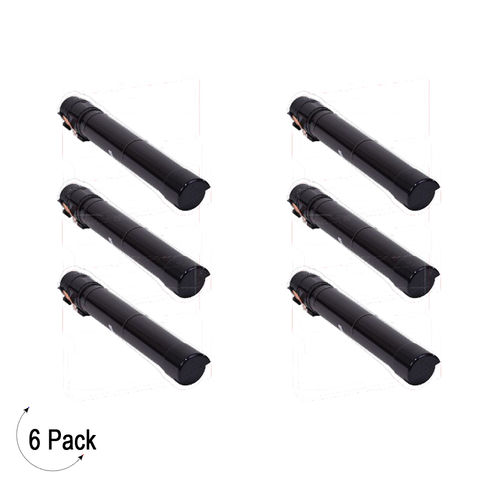 Compatible Xerox 106R01439 Black -Toner 6 Pack (106R01439)