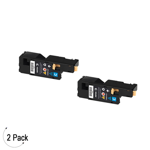 Compatible Xerox 106R01627 Cyan -Toner 2 Pack (106R01627)