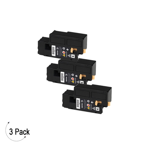 Compatible Xerox 106R01630 Black -Toner 3 Pack (106R01630)