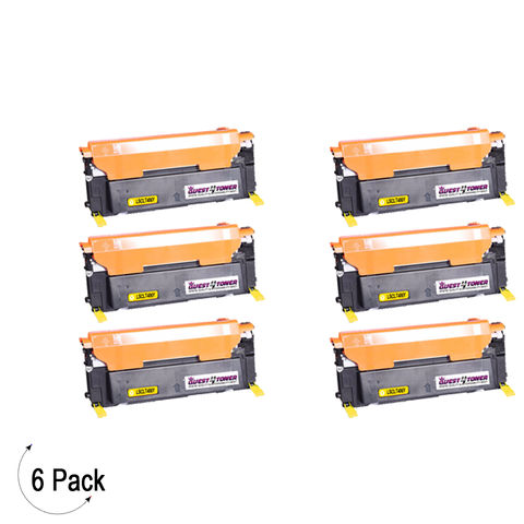 Compatible Samsung CLT Y406S Yellow -Toner 6 Pack  (CLT-Y406S)