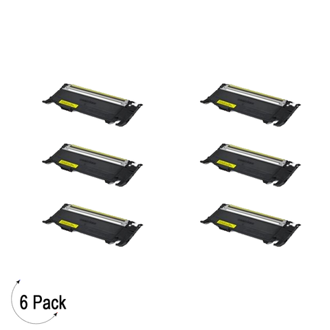 Compatible Samsung CLT Y407S Yellow -Toner 6 Pack  (CLT-Y407S)