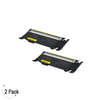 Compatible Samsung CLT Y407S Yellow -Toner 2 Pack  (CLT-Y407S)