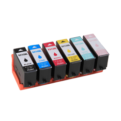 Compatible Epson T312XL High Yield Ink Cartridge Set (Black, Cyan, Magenta, Yellow, Light Magenta, Light Cyan)