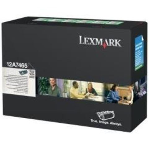 Lexmark T632 T634 Black -original Toner (12A7465)