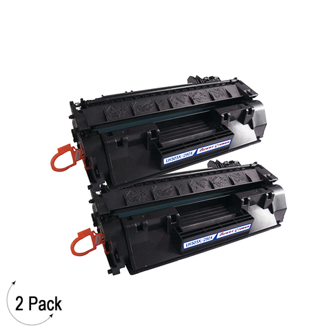 Compatible HP 80X Black -Toner 2 Pack (CF280X)